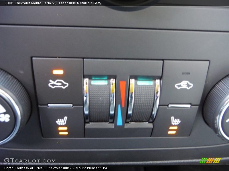 Laser Blue Metallic / Gray 2006 Chevrolet Monte Carlo SS
