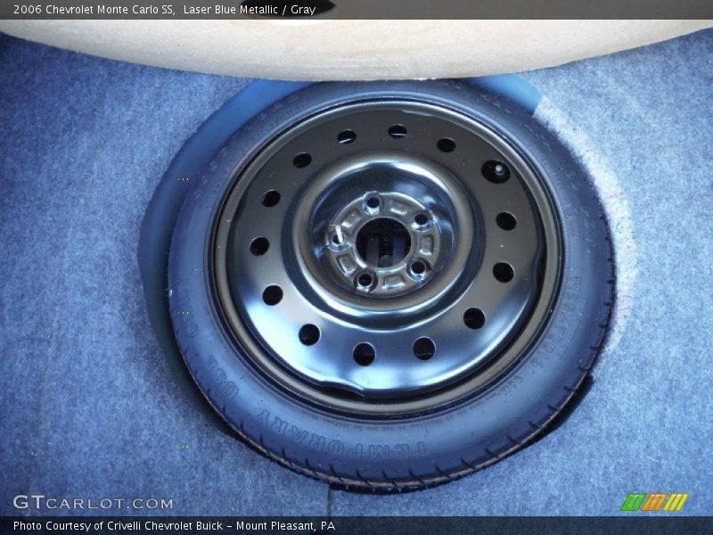 Laser Blue Metallic / Gray 2006 Chevrolet Monte Carlo SS