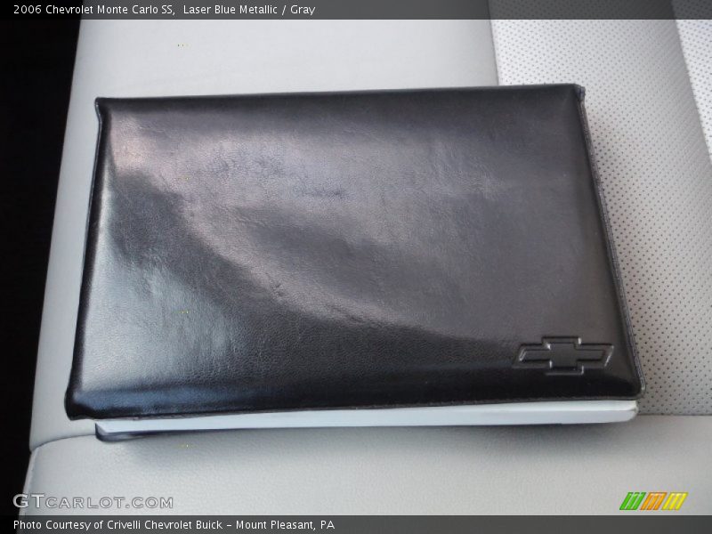 Laser Blue Metallic / Gray 2006 Chevrolet Monte Carlo SS