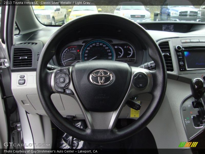 Classic Silver Metallic / Light Gray 2013 Toyota Venza LE