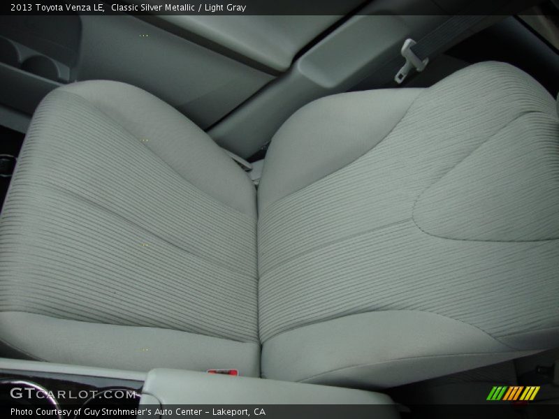 Classic Silver Metallic / Light Gray 2013 Toyota Venza LE