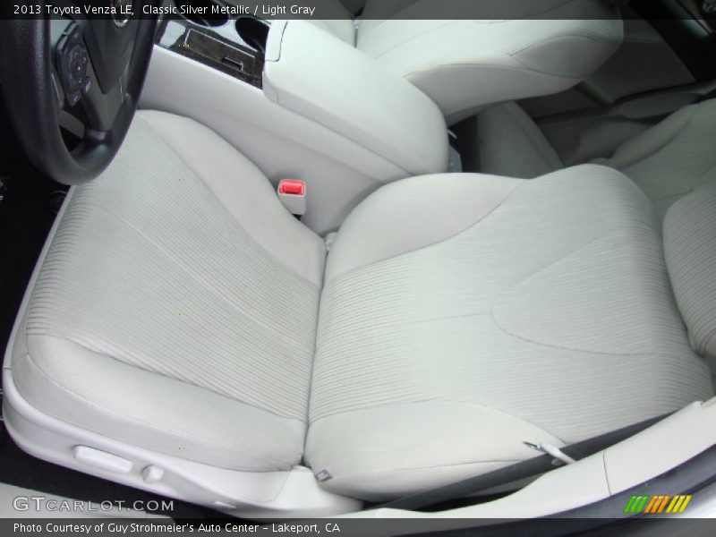 Classic Silver Metallic / Light Gray 2013 Toyota Venza LE