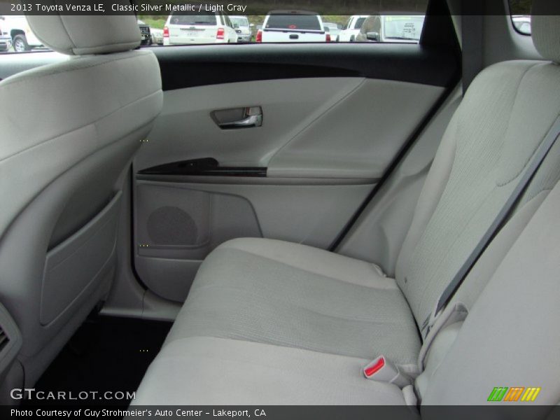 Classic Silver Metallic / Light Gray 2013 Toyota Venza LE