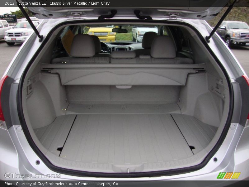 Classic Silver Metallic / Light Gray 2013 Toyota Venza LE