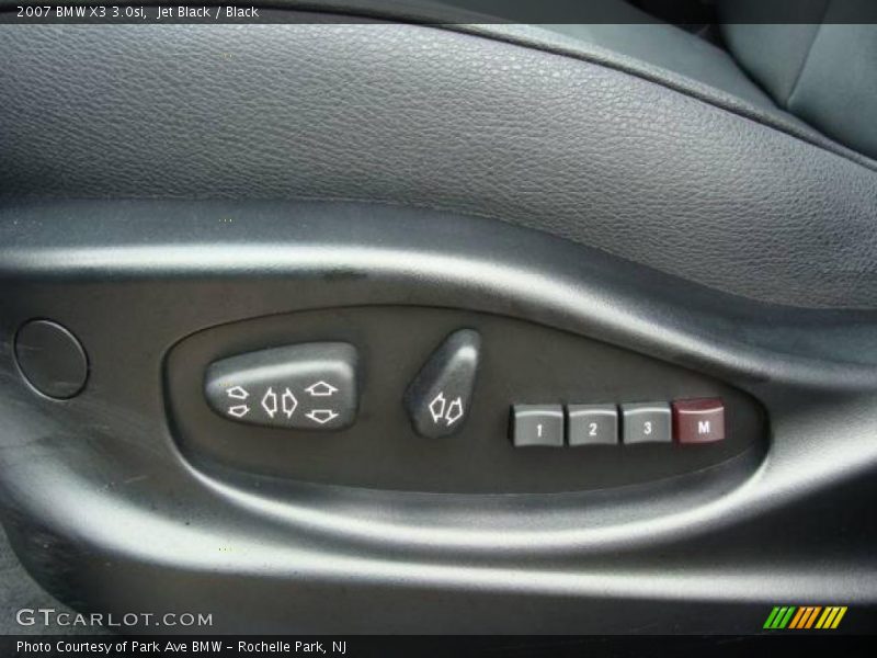 Jet Black / Black 2007 BMW X3 3.0si