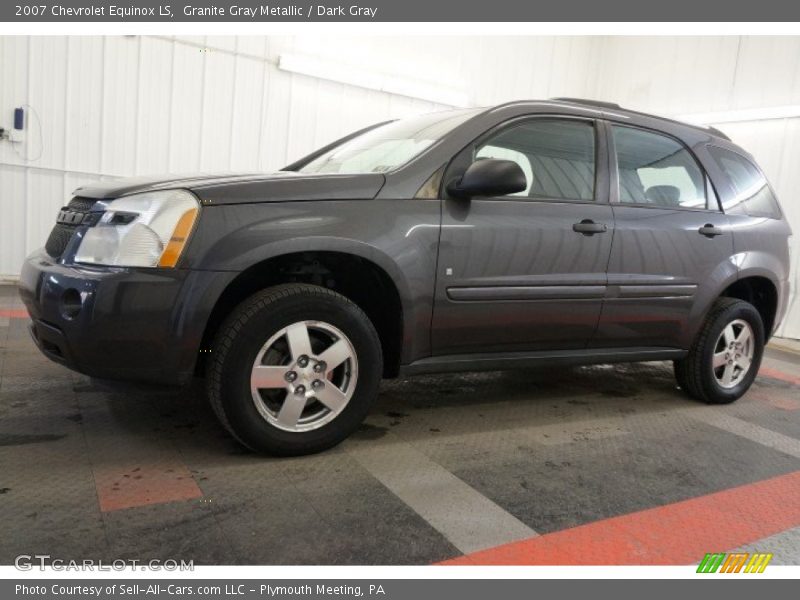 Granite Gray Metallic / Dark Gray 2007 Chevrolet Equinox LS