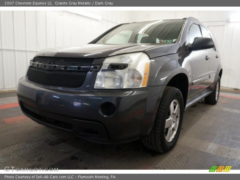 Granite Gray Metallic / Dark Gray 2007 Chevrolet Equinox LS