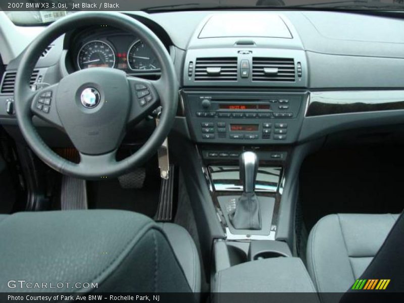 Jet Black / Black 2007 BMW X3 3.0si