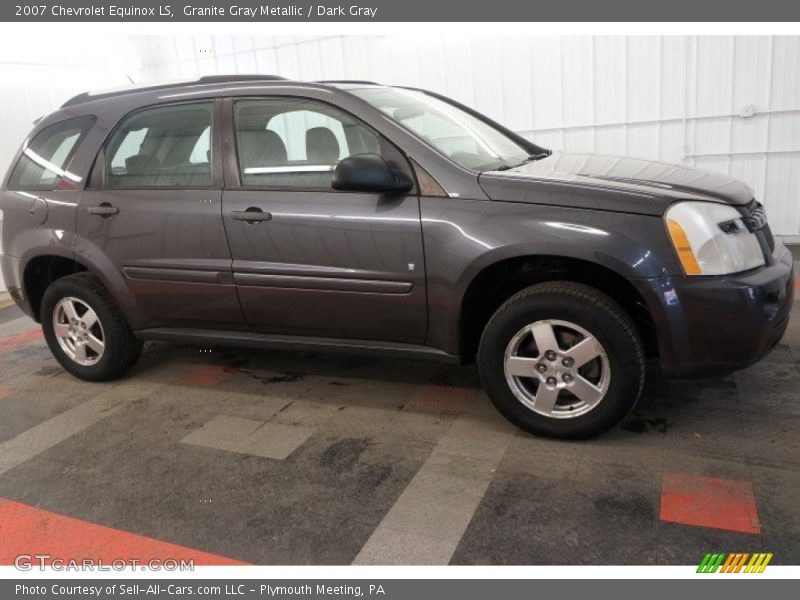 Granite Gray Metallic / Dark Gray 2007 Chevrolet Equinox LS