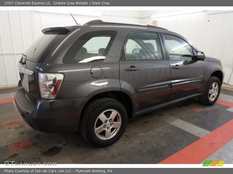 Granite Gray Metallic / Dark Gray 2007 Chevrolet Equinox LS