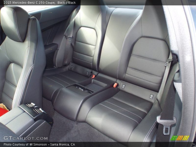 Black / Black 2015 Mercedes-Benz C 250 Coupe
