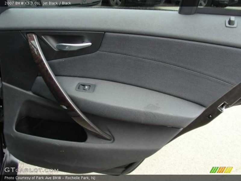 Jet Black / Black 2007 BMW X3 3.0si