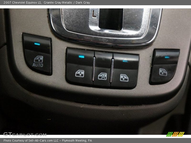 Granite Gray Metallic / Dark Gray 2007 Chevrolet Equinox LS