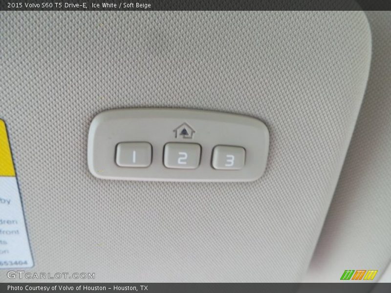 Ice White / Soft Beige 2015 Volvo S60 T5 Drive-E