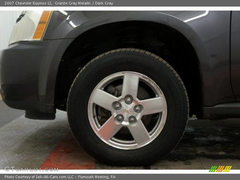 Granite Gray Metallic / Dark Gray 2007 Chevrolet Equinox LS