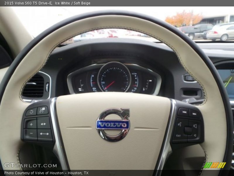 Ice White / Soft Beige 2015 Volvo S60 T5 Drive-E
