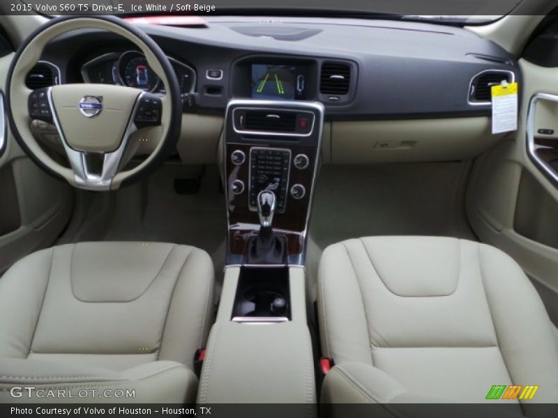 Ice White / Soft Beige 2015 Volvo S60 T5 Drive-E