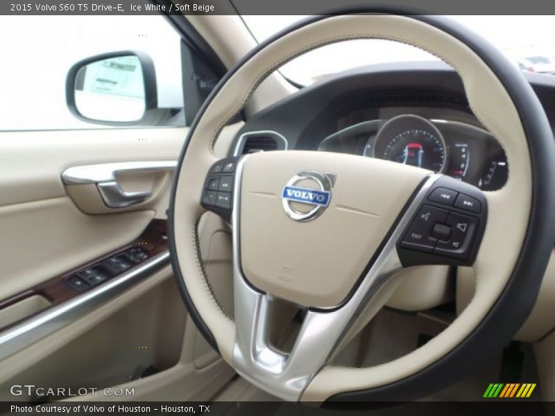 Ice White / Soft Beige 2015 Volvo S60 T5 Drive-E