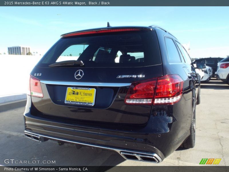 Black / Black 2015 Mercedes-Benz E 63 AMG S 4Matic Wagon