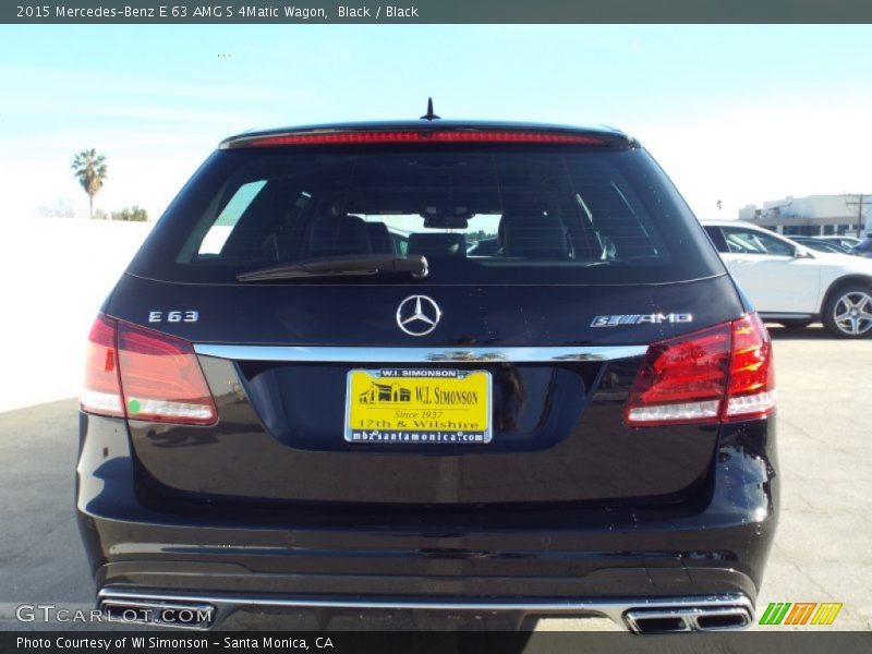 Black / Black 2015 Mercedes-Benz E 63 AMG S 4Matic Wagon