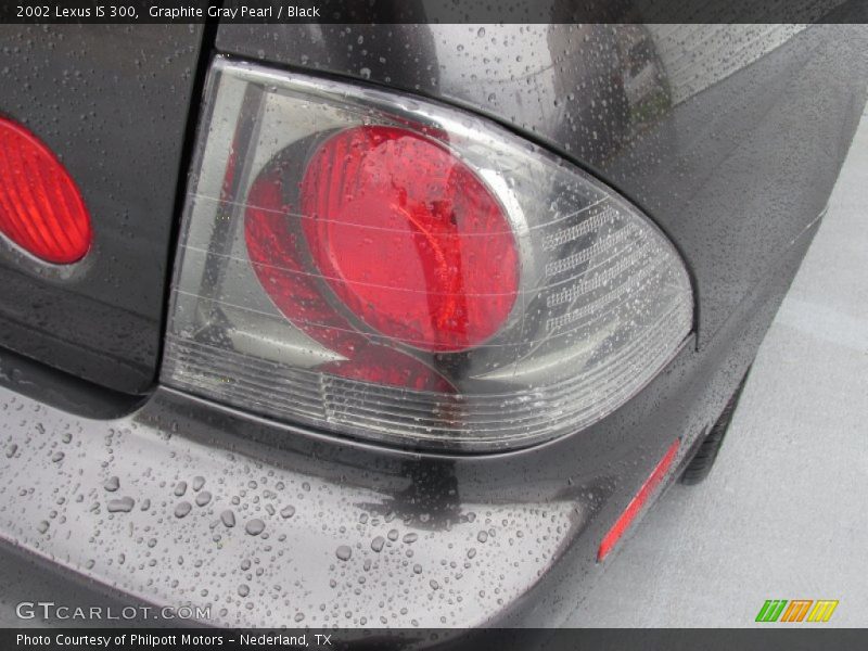 Graphite Gray Pearl / Black 2002 Lexus IS 300