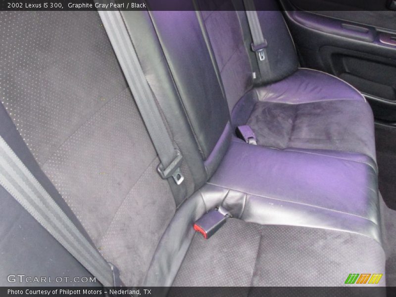 Graphite Gray Pearl / Black 2002 Lexus IS 300