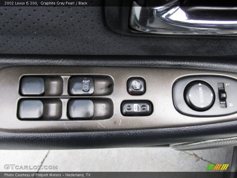 Graphite Gray Pearl / Black 2002 Lexus IS 300