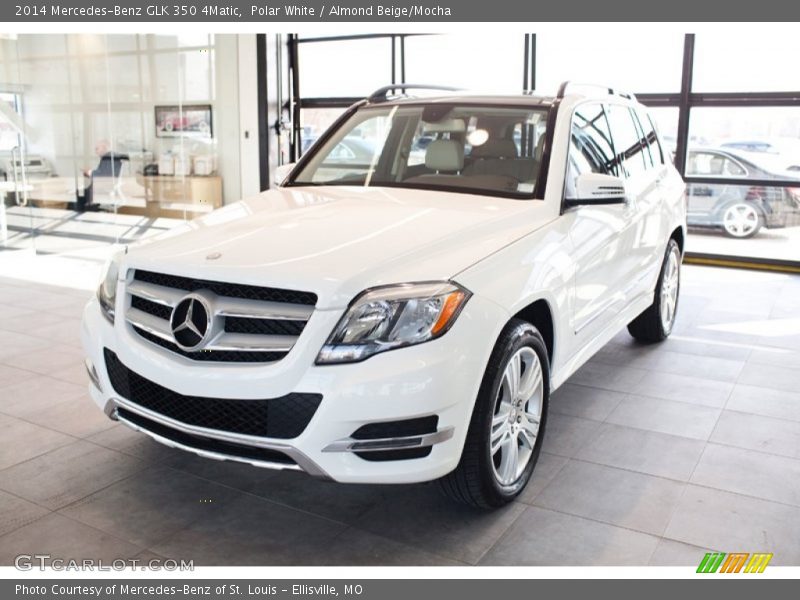 Polar White / Almond Beige/Mocha 2014 Mercedes-Benz GLK 350 4Matic