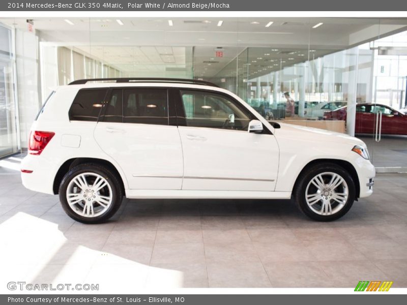 Polar White / Almond Beige/Mocha 2014 Mercedes-Benz GLK 350 4Matic