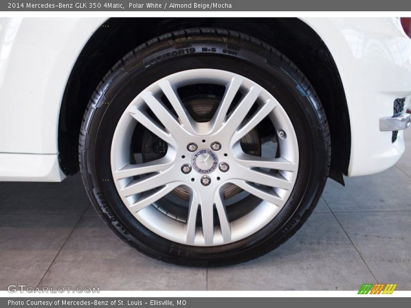 Polar White / Almond Beige/Mocha 2014 Mercedes-Benz GLK 350 4Matic