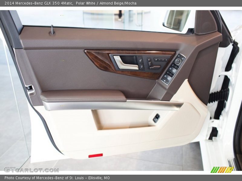 Polar White / Almond Beige/Mocha 2014 Mercedes-Benz GLK 350 4Matic