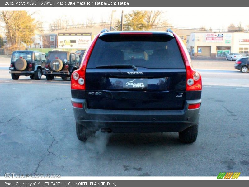 Magic Blue Metallic / Taupe/Light Taupe 2005 Volvo XC90 T6 AWD