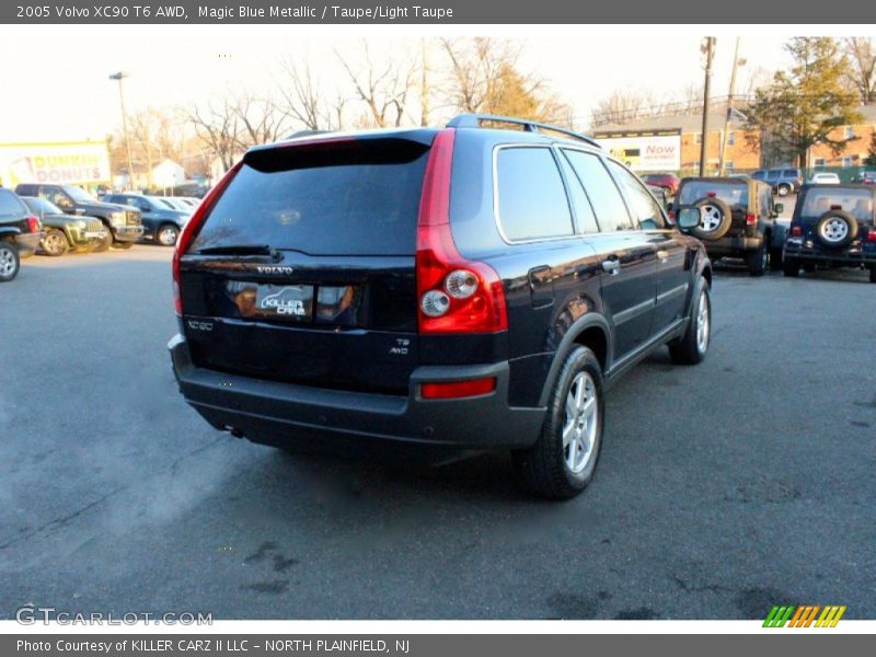 Magic Blue Metallic / Taupe/Light Taupe 2005 Volvo XC90 T6 AWD