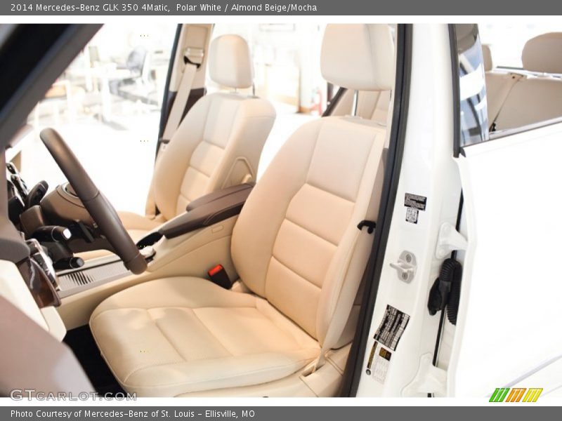 Polar White / Almond Beige/Mocha 2014 Mercedes-Benz GLK 350 4Matic