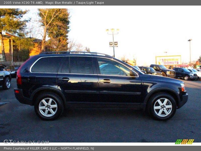 Magic Blue Metallic / Taupe/Light Taupe 2005 Volvo XC90 T6 AWD