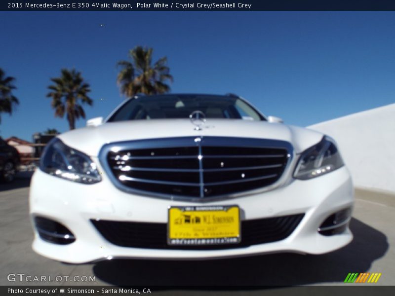 Polar White / Crystal Grey/Seashell Grey 2015 Mercedes-Benz E 350 4Matic Wagon