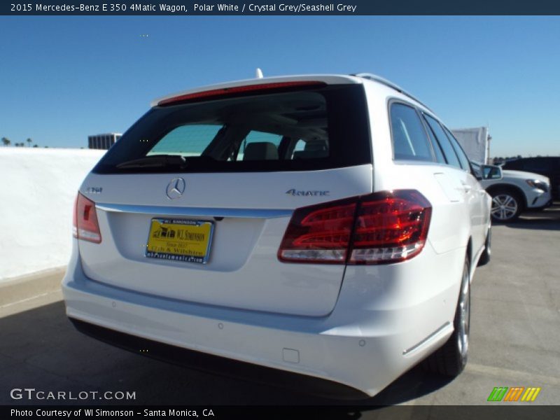 Polar White / Crystal Grey/Seashell Grey 2015 Mercedes-Benz E 350 4Matic Wagon