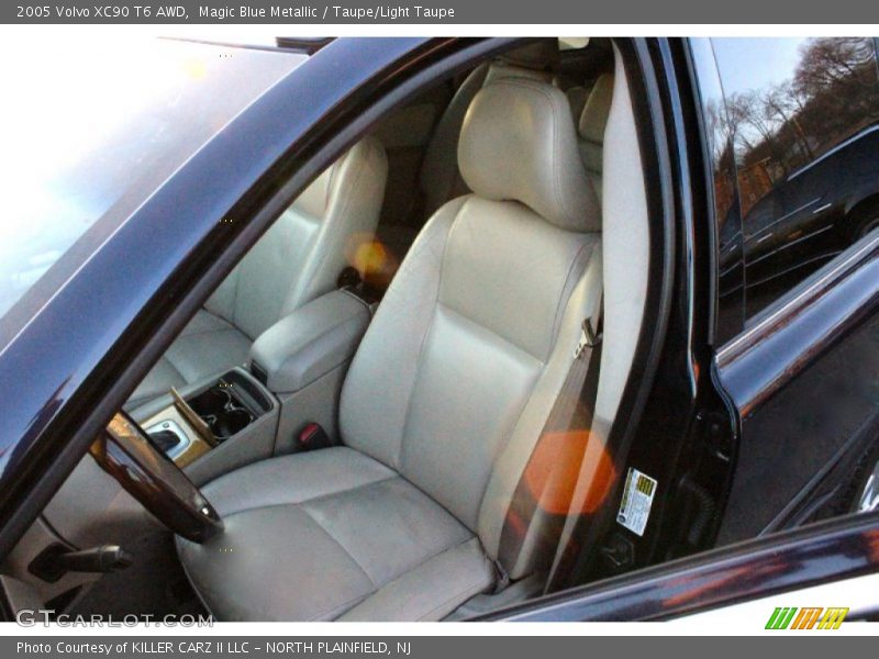 Magic Blue Metallic / Taupe/Light Taupe 2005 Volvo XC90 T6 AWD