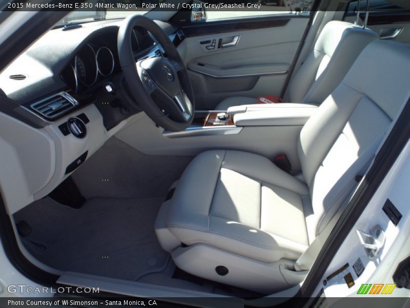  2015 E 350 4Matic Wagon Crystal Grey/Seashell Grey Interior