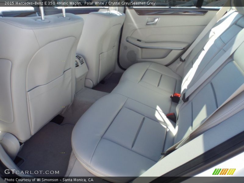 Rear Seat of 2015 E 350 4Matic Wagon