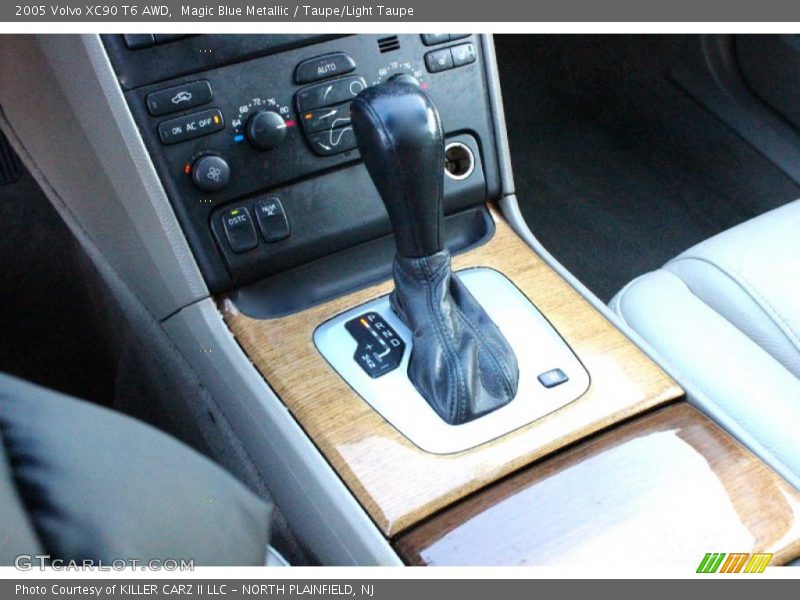 Magic Blue Metallic / Taupe/Light Taupe 2005 Volvo XC90 T6 AWD