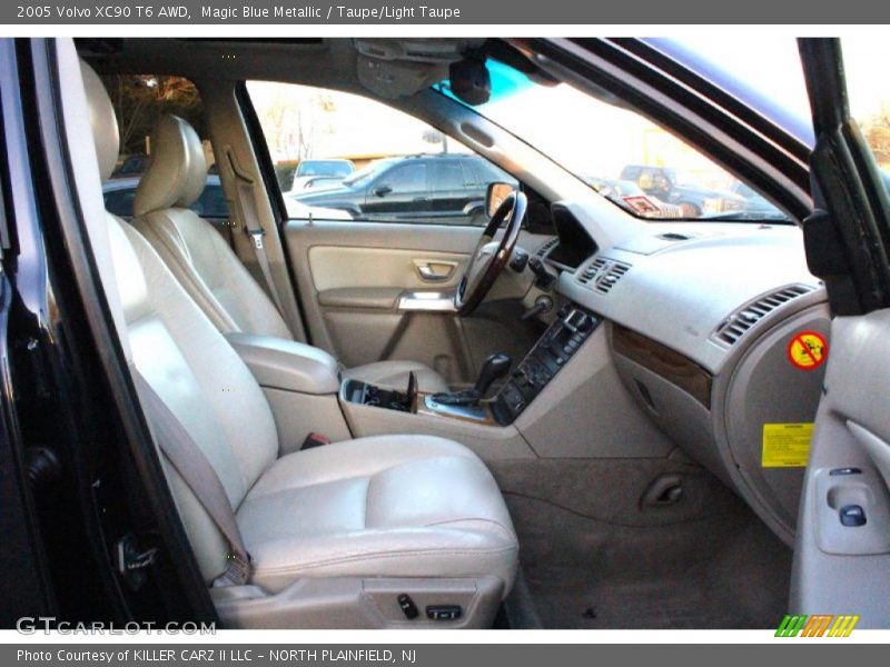 Magic Blue Metallic / Taupe/Light Taupe 2005 Volvo XC90 T6 AWD