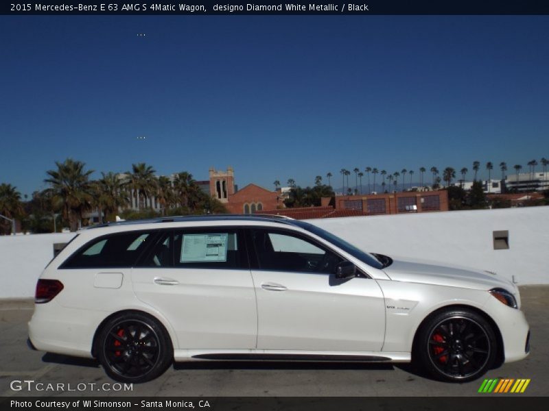  2015 E 63 AMG S 4Matic Wagon designo Diamond White Metallic