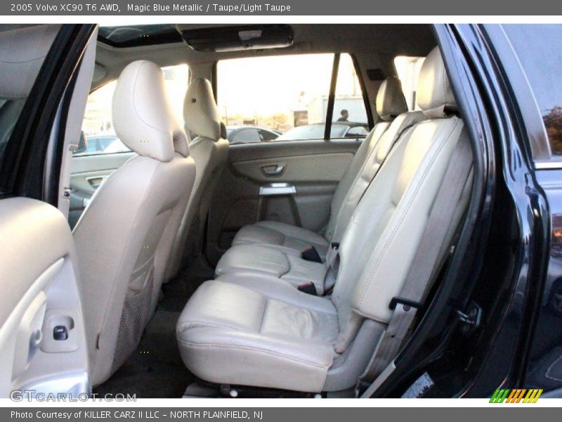 Magic Blue Metallic / Taupe/Light Taupe 2005 Volvo XC90 T6 AWD