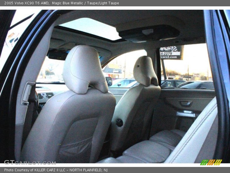 Magic Blue Metallic / Taupe/Light Taupe 2005 Volvo XC90 T6 AWD