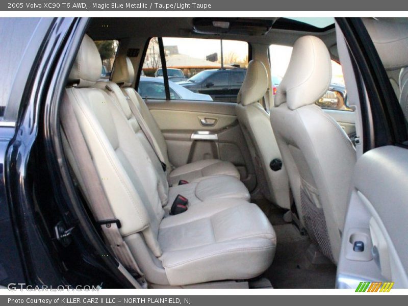 Magic Blue Metallic / Taupe/Light Taupe 2005 Volvo XC90 T6 AWD