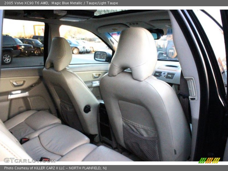 Magic Blue Metallic / Taupe/Light Taupe 2005 Volvo XC90 T6 AWD