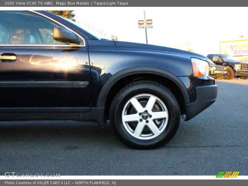 Magic Blue Metallic / Taupe/Light Taupe 2005 Volvo XC90 T6 AWD