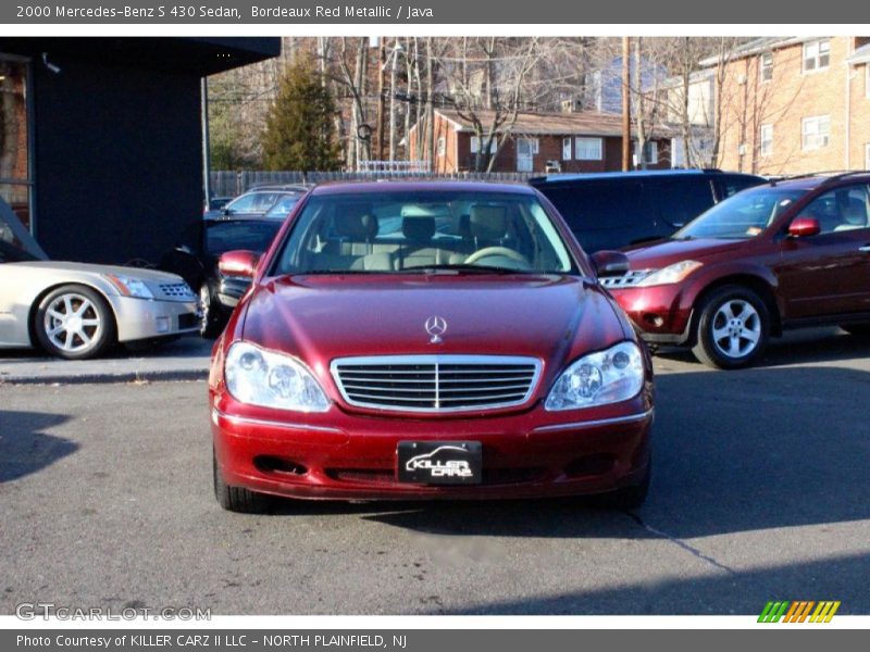 Bordeaux Red Metallic / Java 2000 Mercedes-Benz S 430 Sedan