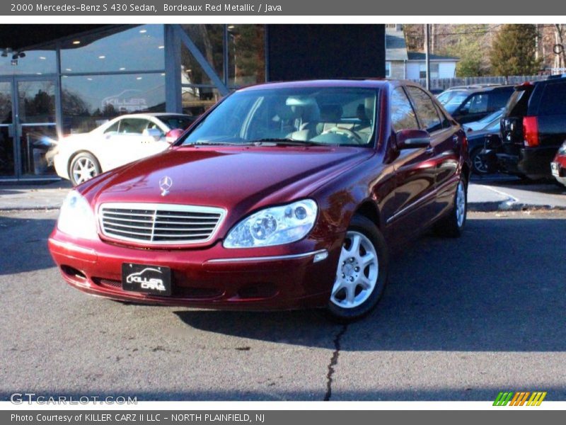 Bordeaux Red Metallic / Java 2000 Mercedes-Benz S 430 Sedan